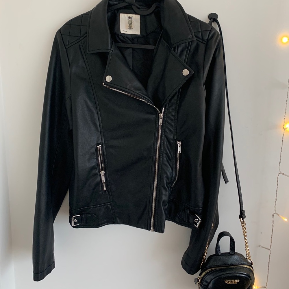 Leather jacket